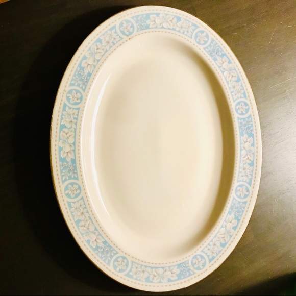 Royal Doulton Serving Platter Oval Hampton Court TC1020 Pattern - Picture 4 of 9